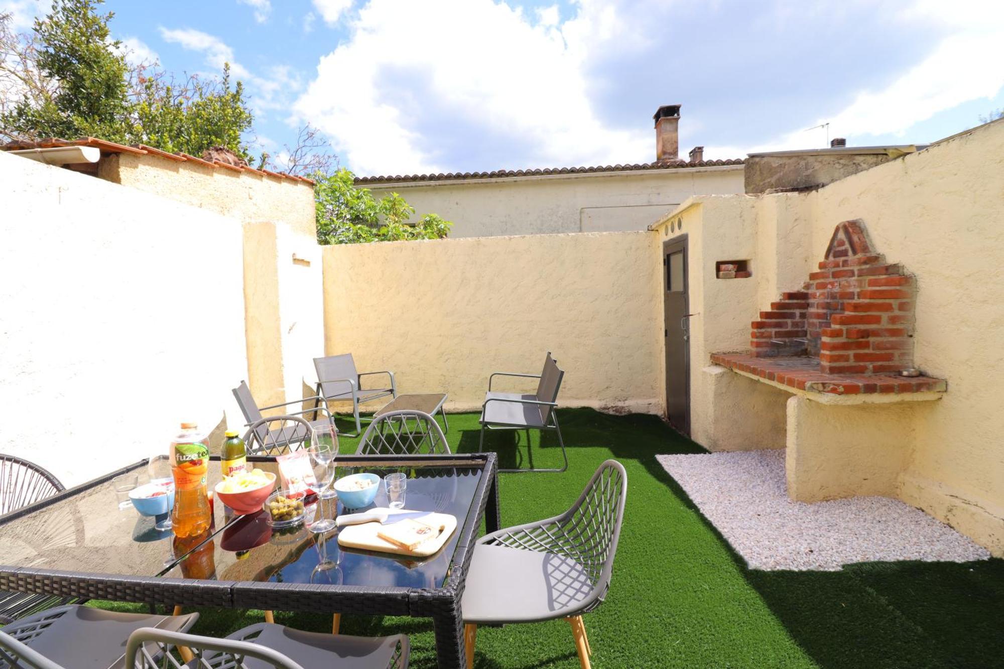 Le Patio - Spacieux T3 Avec Climatisation Et Jardin Privatif Μπερζεράκ Εξωτερικό φωτογραφία