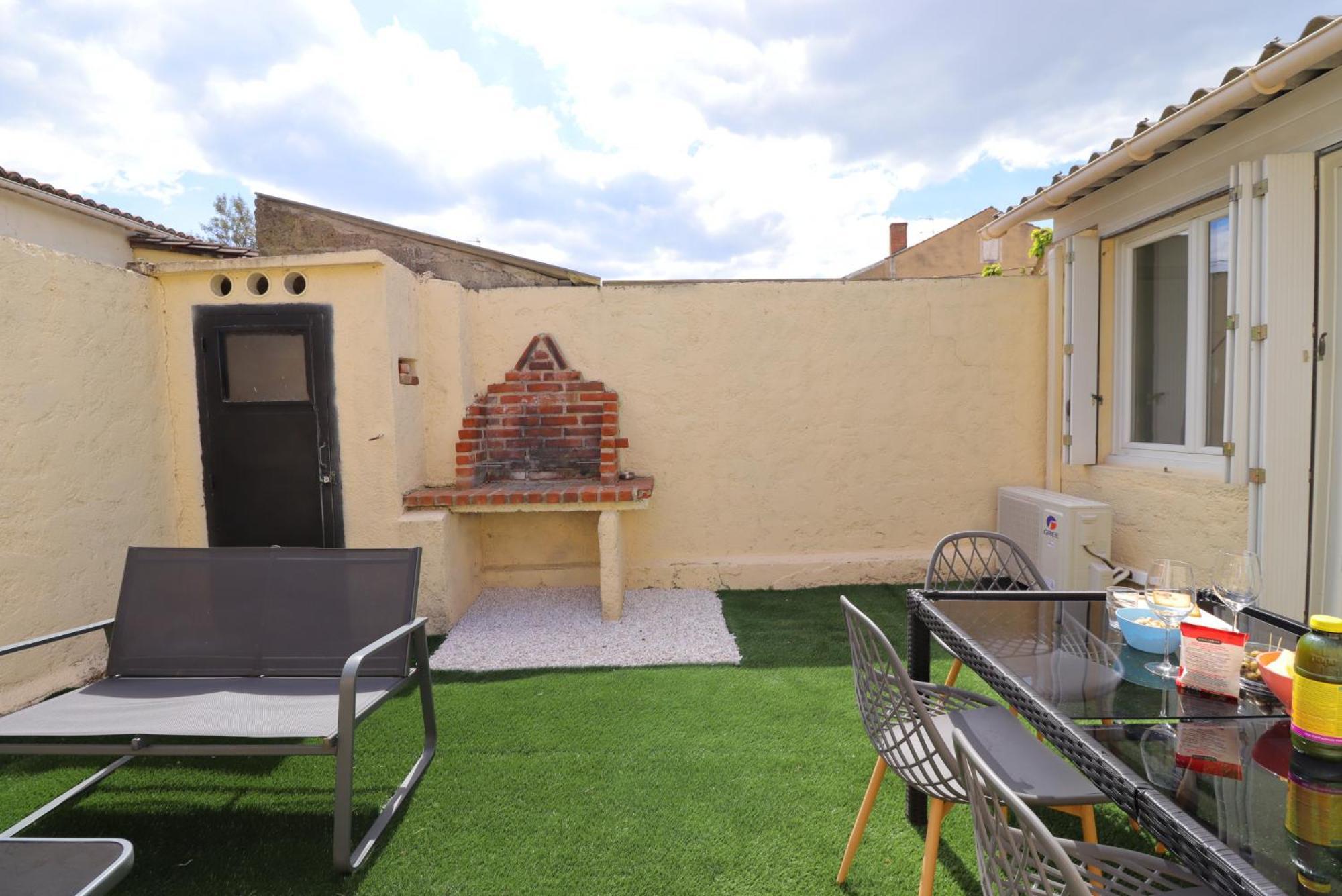 Le Patio - Spacieux T3 Avec Climatisation Et Jardin Privatif Μπερζεράκ Δωμάτιο φωτογραφία
